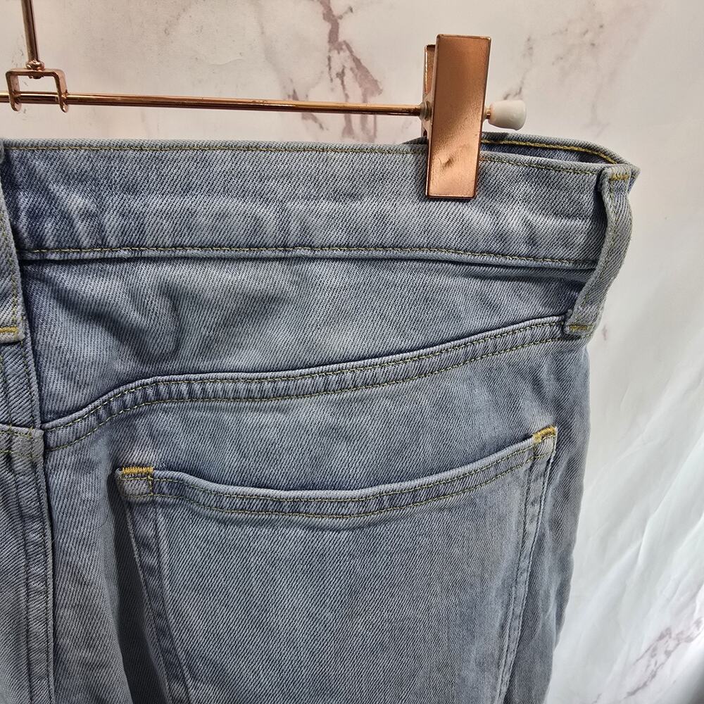 Everlane Jeans Womens 30 Original Cheeky Straight High Rise Light Crop Organic - Picture 13 of 13